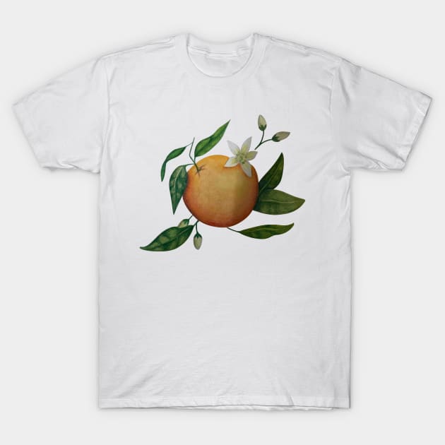 Hand Drawn Oranges T-Shirt by stupidpotato1